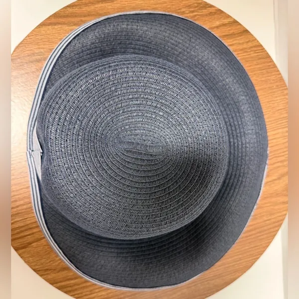 Lands’ End Women’s Facesaver Navy Sunhat READ Description !!! - Image 12
