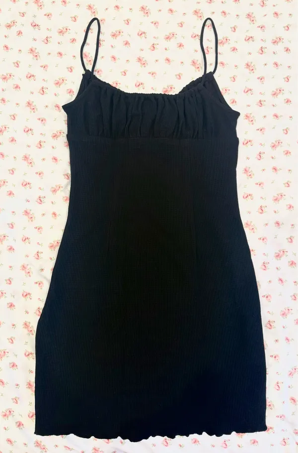 Princess Polly Black Slow Dancing Mini Dress - Image 5