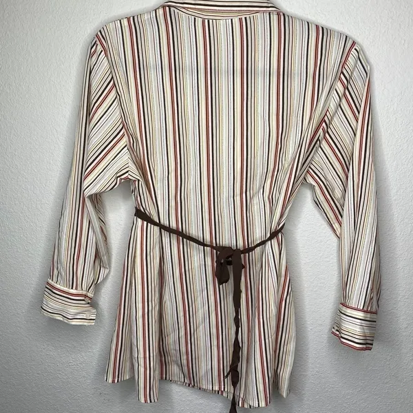 Motherhood Maternity Striped Blouse‎ - Image 5