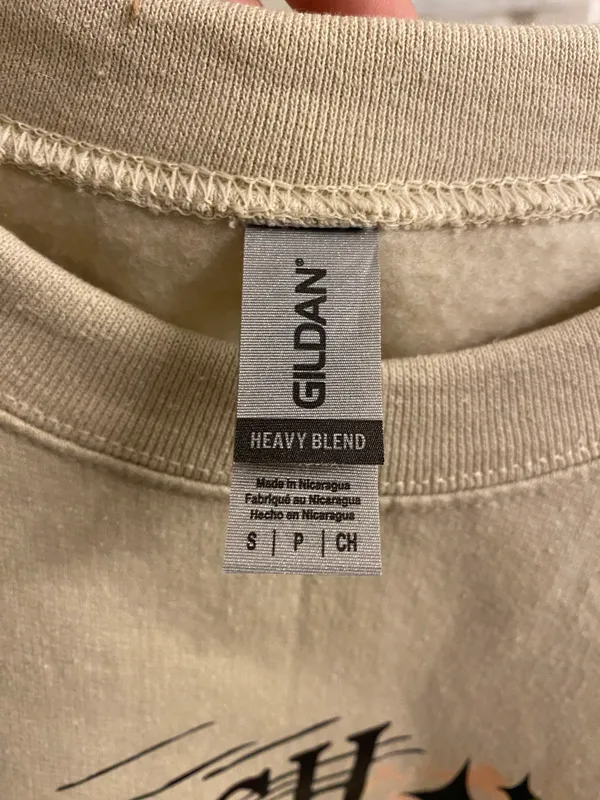 Graphic Crewneck / Sweatshirt Tan - Image 3
