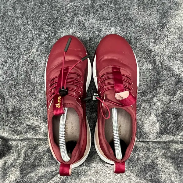 Clove Classic Comfort Nurse Shoes Women 7 Royal Maroon Style CL010 - Image 5