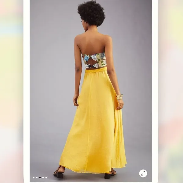 Anthropologie Hutch Shine Maxi Skirt - Image 3