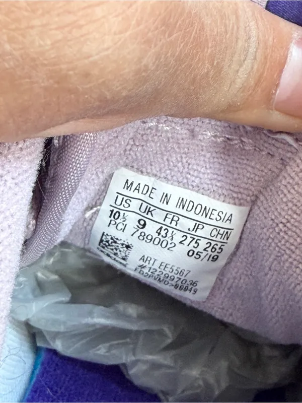 Adidas Women’s Continental 80 Soft Vision Sneaker Shoes in Purple 10.5 - Image 12