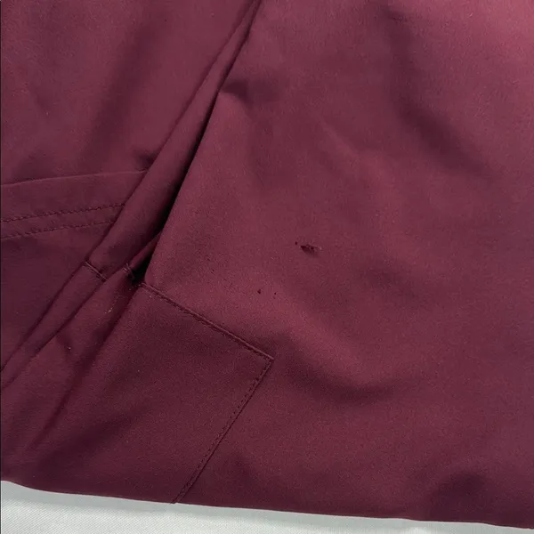 Red Tapered Joggers with Adjustable Waist‎ - Image 3