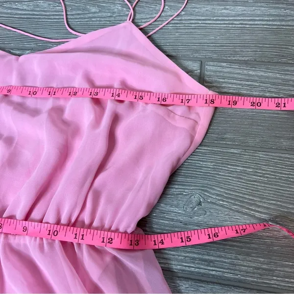 ASOS pink fairy style strappy dress sz 8‎ - Image 3