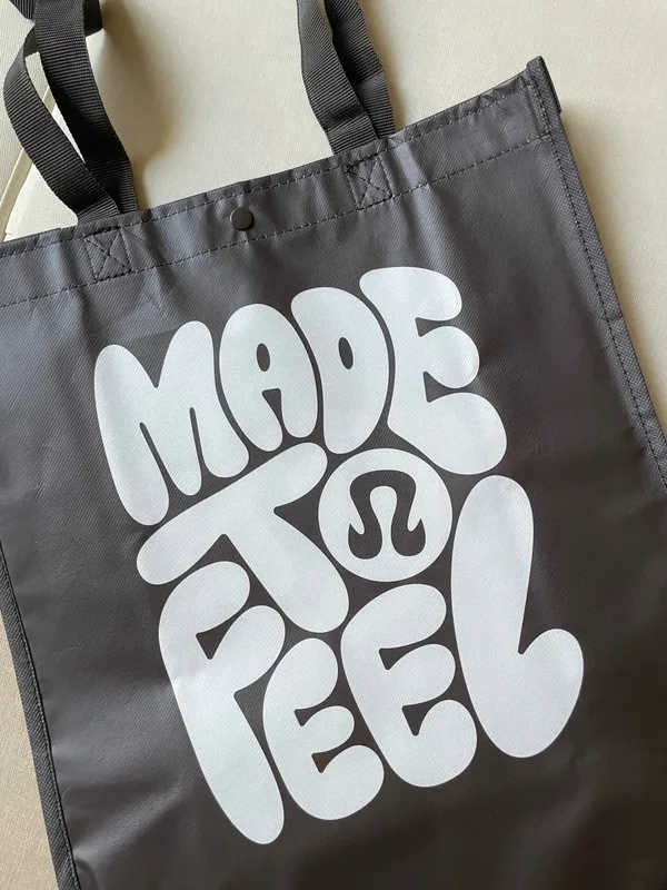 Lululemon Shopping Tote Bag Reusable Large - Image 2