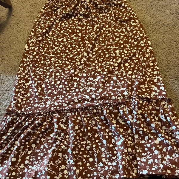 Lark + grey medium‎ skirt Brown - Image 5