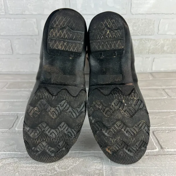 HUNTER Huntress Gloss Tall Rainboots Womens 8 Black Rubber Boots Wellington‎ 39 - Image 14