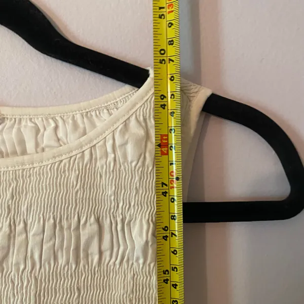 Peppermayo White Vienna Anna Smocked Sleeveless Maxi Dress Cotton Blend Women 4 - Image 9