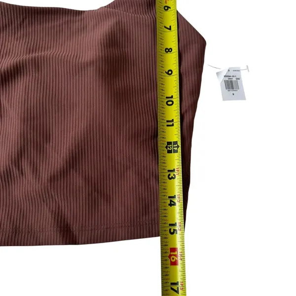 Old Navy Brown Padded Powersoft Light Support Sports Bra Women Small NWT | 54-24 - Image 7