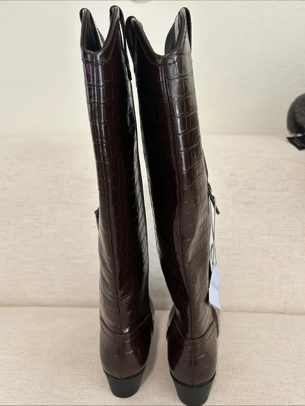 Aerosoles Cadence Western Boot, Brown, Size 7, NEW with tags, no box - Image 8