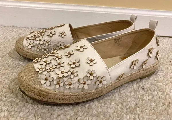 Akira White Espadrilles - Image 2