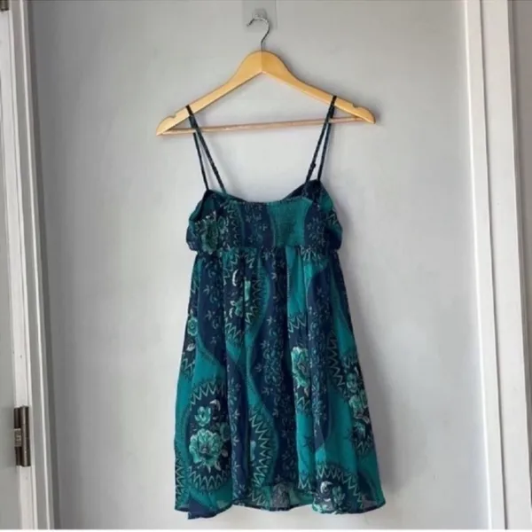 Free People Mermaid Eternal Spring Twist Baby Doll Dress - Image 4