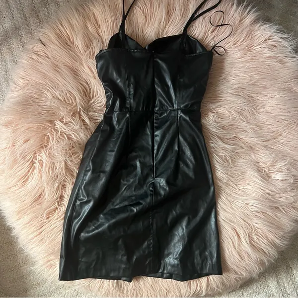 NWOT Zara Leather Dress - Image 8