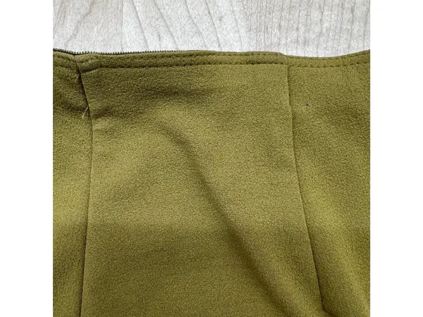 Missoni Vintage 80s Pull-On Pants Olive Green Size 44 IT Size 8 Quiet Luxury - Image 7