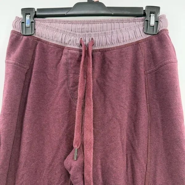 Lululemon Get Going Jogger 4 Heathered Black Cherry Burgundy Zip Pockets - Image 2