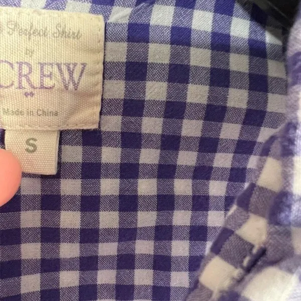 J. Crew small buttoned down shirt - Image 3