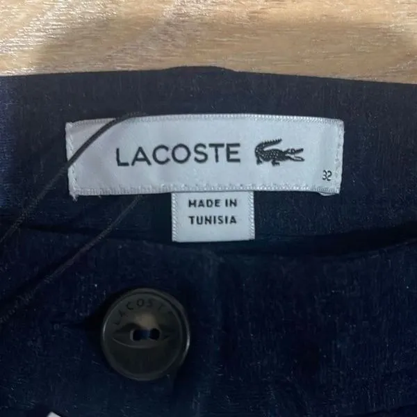 Nwt lacoste women's athletic dress pants‎ size 32 - Image 4