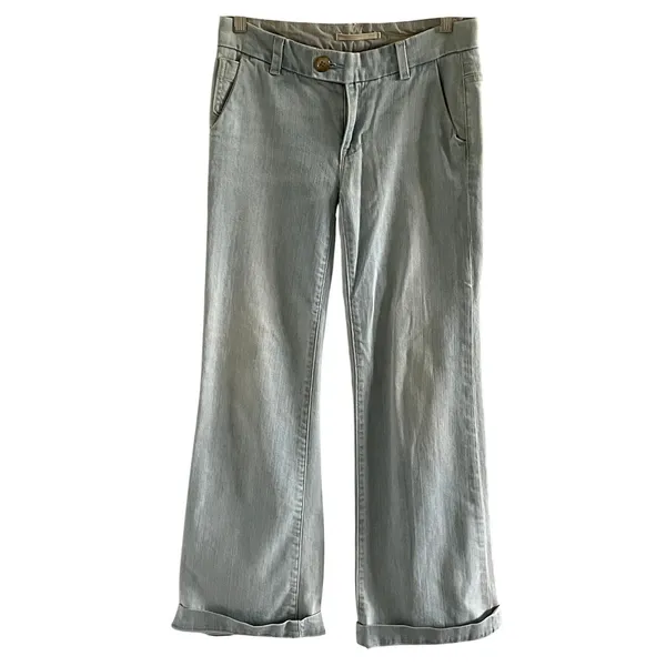 Gap Y2K Light Wash Bootcut Flare Jeans Low Rise - Image 2