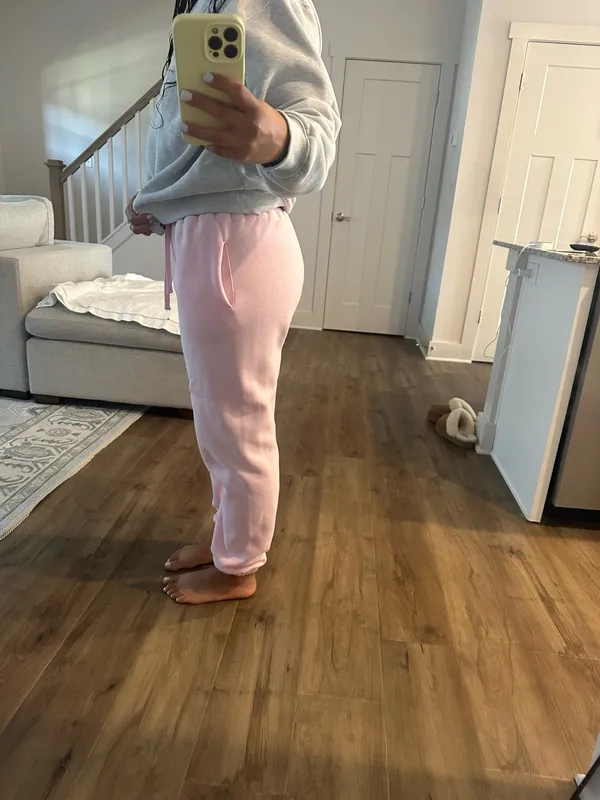 White fox pink sweatpants  - Image 2