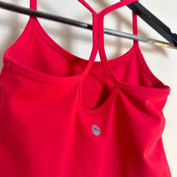 Nordstrom X BY GOTTEX Cropped Cami Tank in Hot Pink Size X-Small - Image 5