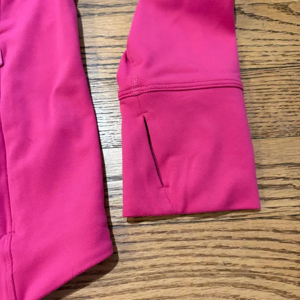 Athleta Triumph Jacket  Full Zip Pink - Image 6