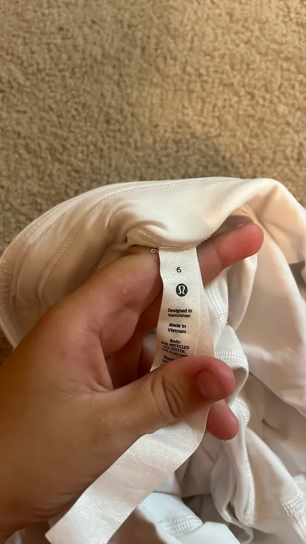 Lululemon Skirt White Purple Tiedie - Image 2