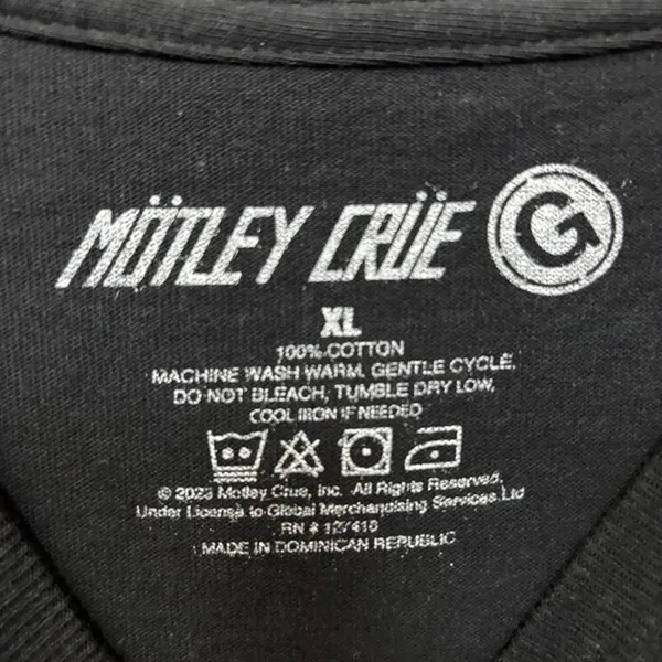 Motley Crue Dr. Feel Good black T-Shirt XL - Image 4