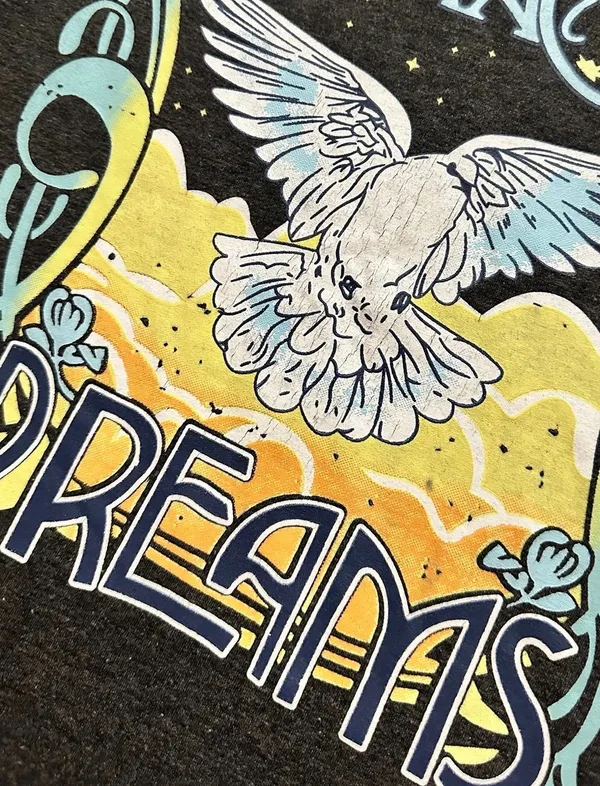 Fleetwood Mac Rock Band Dreams Songbird Shirt - Image 3