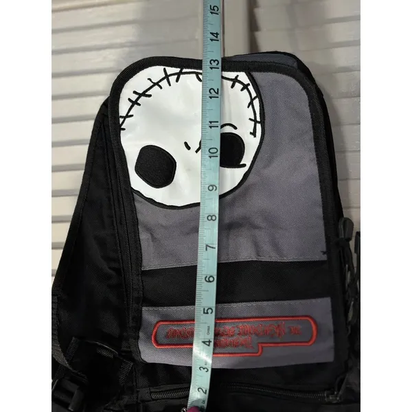 Disney Nightmare Before Christmas Jack‎ Skellington Faces Sling Bag Backpack EUC - Image 13