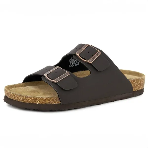 Unbranded Women's Brown and Grey Sandals - Image 2
