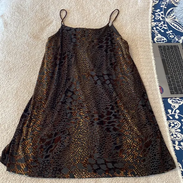 Peach Love California Animal Printed Dress - Image 6
