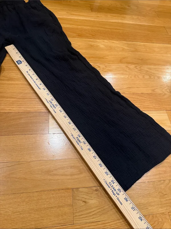 Shade & shore women’s Gauze swim cover up pants size small - Image 8
