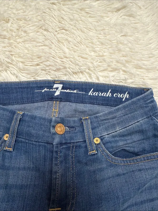 7 For All Mankind Karah Crop - Image 6