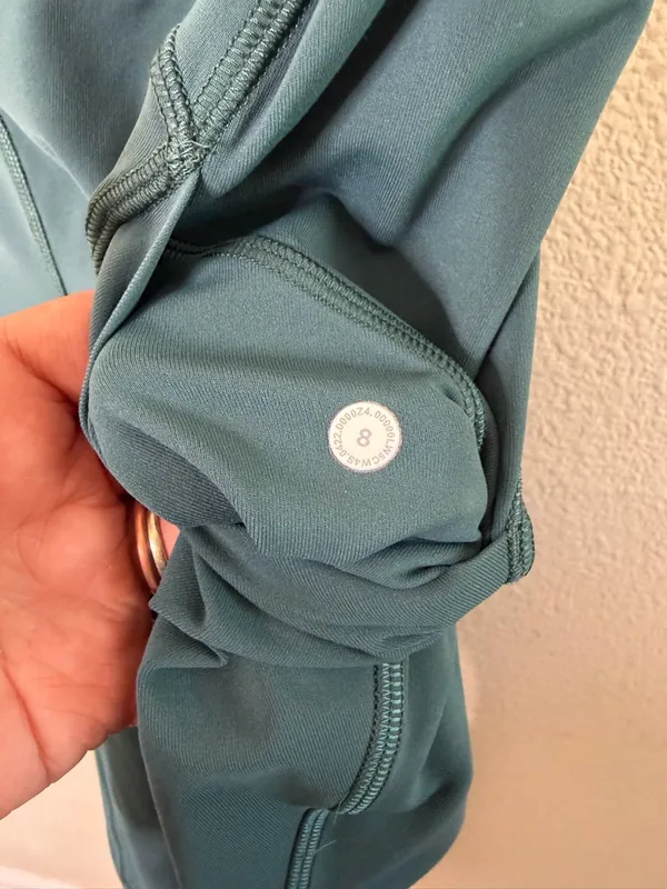 Lululemon Swift Speed High-Rise Tight Brushed Luxtreme Green Jasper Size 8‎ - Image 4