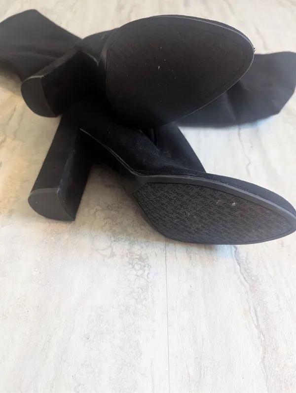 Marc Fisher Daneca Over The Knee Boots Black Womens Size 10 10m - Image 3