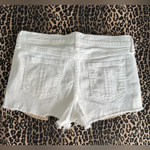 Rag and Bone The Mila‎ White Shorts Size 26 - Image 2