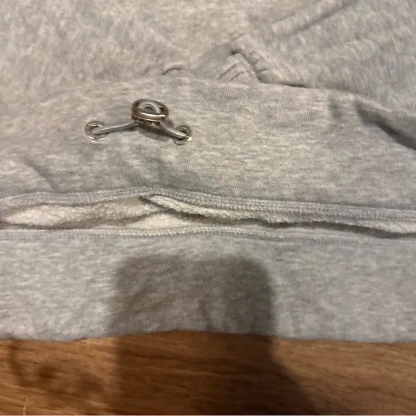 Calvin Klein Women's Crop Grey crew neck Size XLG‎ Long Sleeve Pullover relax - Image 4