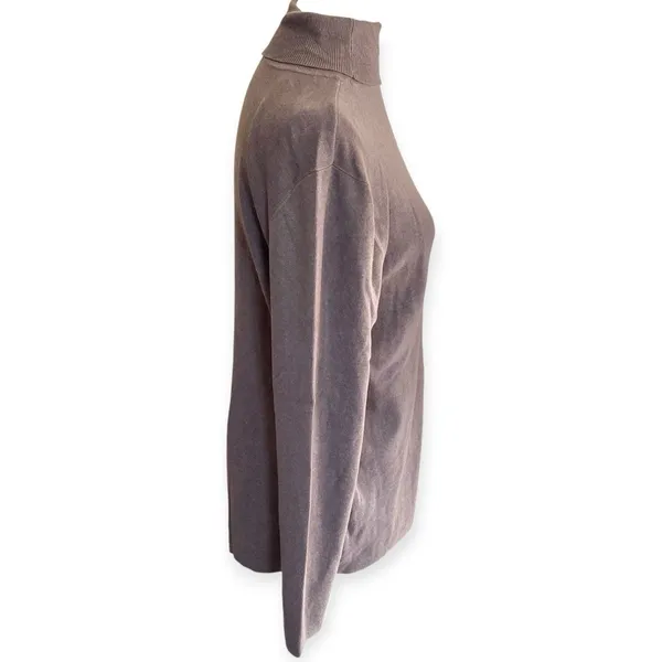 Chico's Top Long Sleeve Turtleneck Medium - Image 3