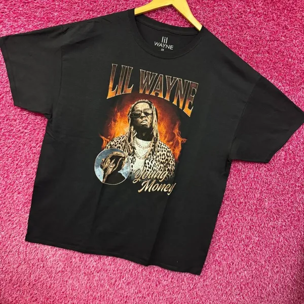 Lil Wayne Young Money CEO Best Rapper Alive Hip Hop Tee 2X - Image 3