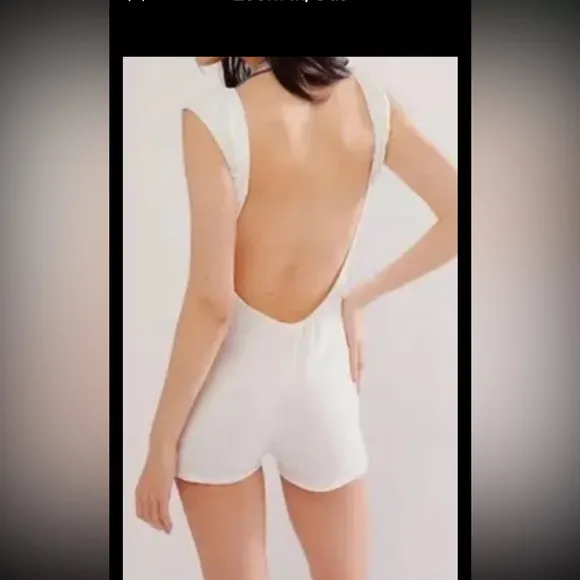 Free People Weekend Friend Shorty Bodysuit. Size XL - Image 2