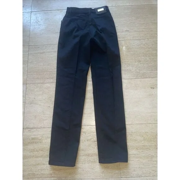 Vintage Lawman Jeans Sides‎ Studded Slim Fit Western Black VTG Size 9 - Image 6