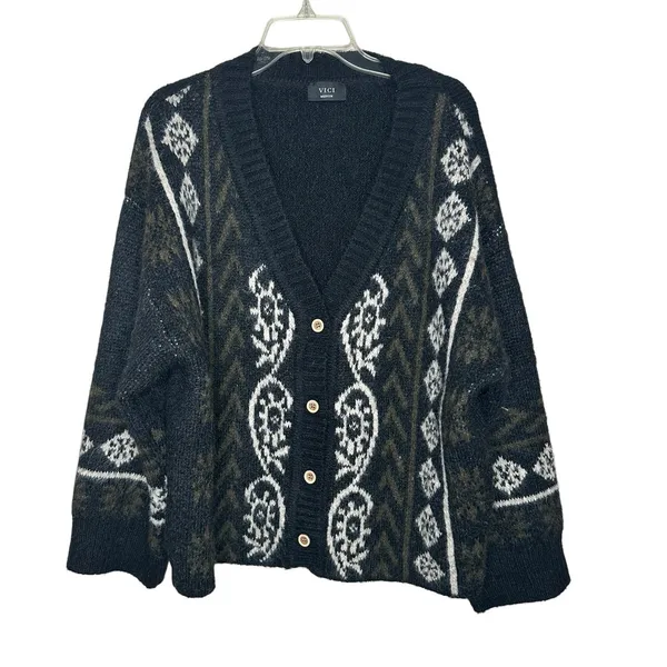 Vici Fall Gaze Sweater size Medium - Image 3