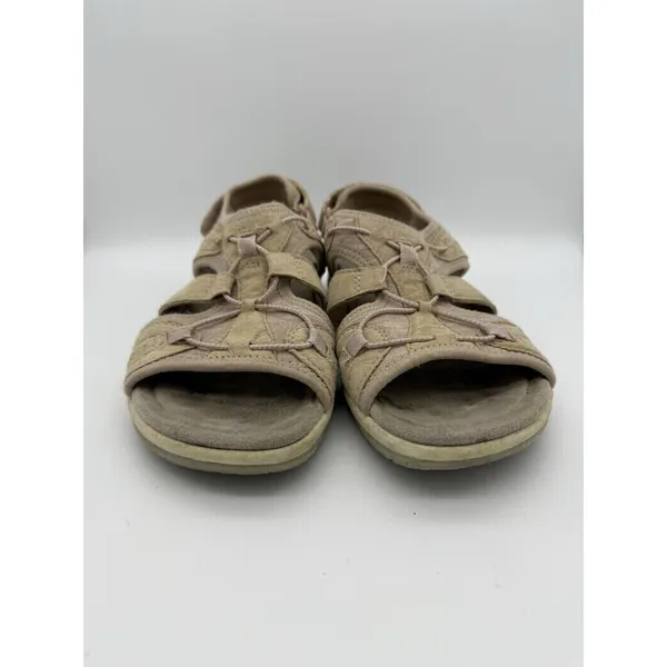 Earth Origins Sandals Womens 8.5 Savoy Siena Leather Hook & Loop Hiking Travel - Image 5