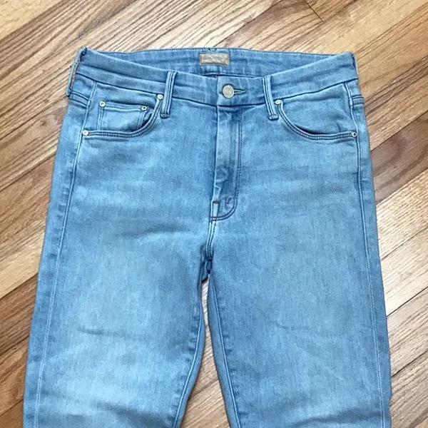 Mother Denim The Looker Crop - Swimming Pool Sunday size 27 - Image 4