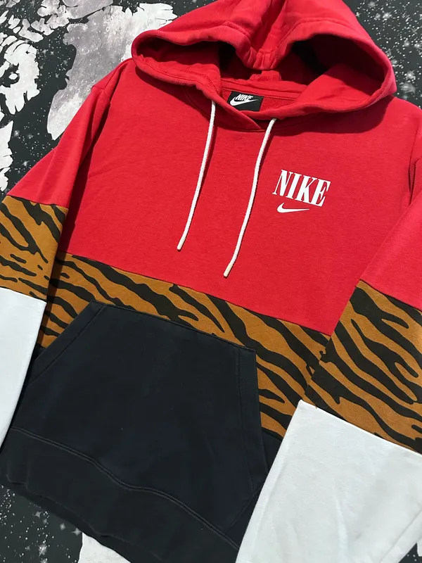 Nike Women’s Tiger Pattern Pullover Hoodie  - Image 2