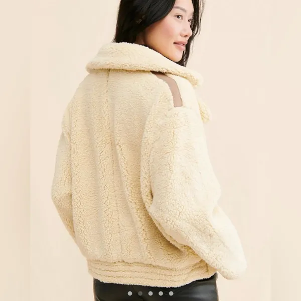 Free People Joplin Cozy sherpa jacket - Image 8