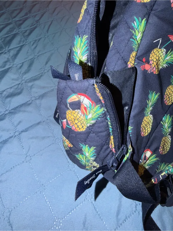 Vera Bradley Toucan Party Quilted Mini Backpack - Image 7