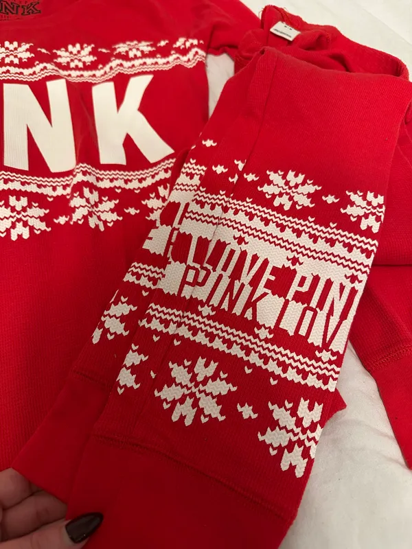 Victoria's Secret Pink Nighty Pajama Set - Image 2