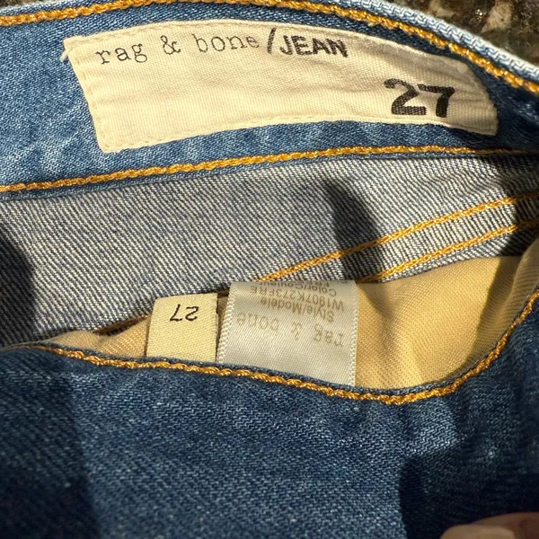Rag & Bone Women Freeport 27‎ Distressed Cut-Off Short W1907K273FRE - Image 2